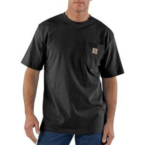 Carhartt Mens Loose Fit Heavyweight Pocket T Shirt Short Sleeve Work Tee